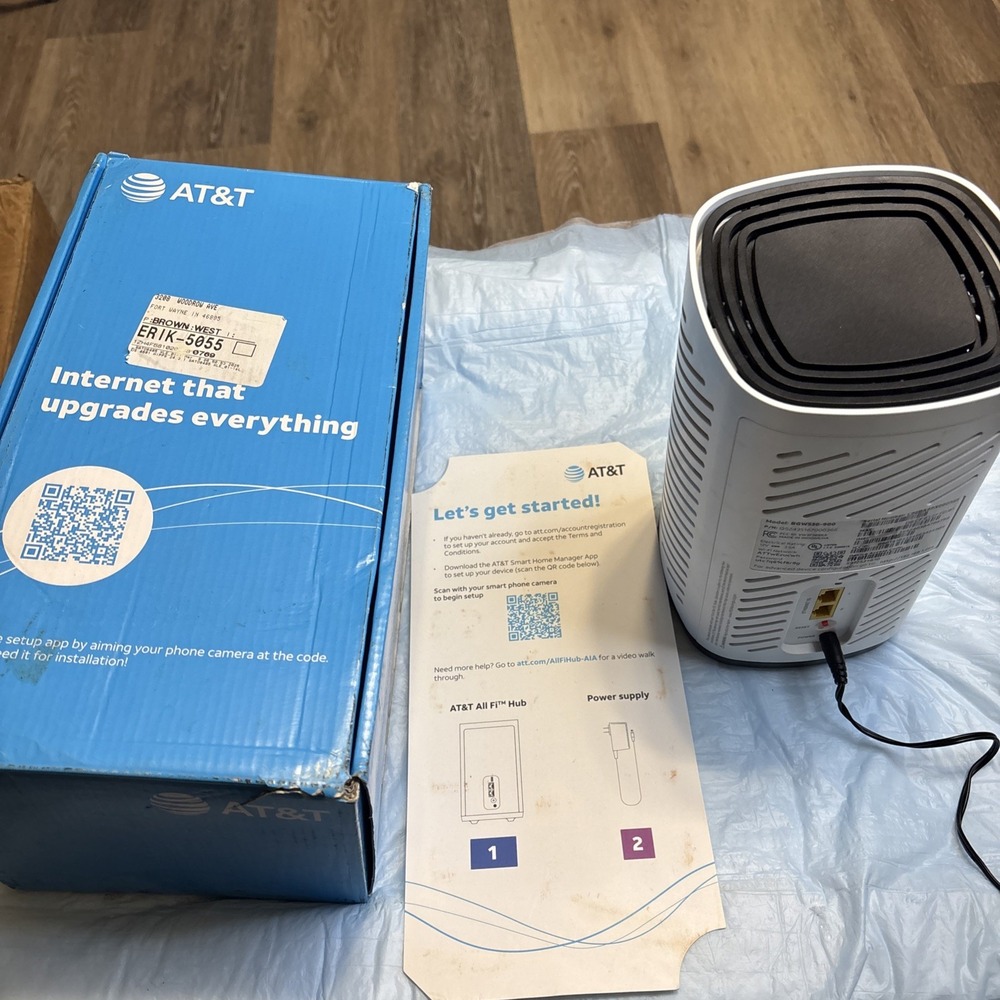 AT&T All-Fi Hub BGW530-900 WiFi Internet Gateway Router Power Tested - Picture 11 of 14